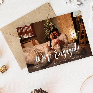 Budget We're Engaged Minimalist H Photo 2 Flyer