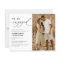 Budget We're Engaged Photo Engagement Party Invite