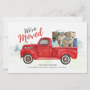 Budget We've Moved New Address Moving Announcement