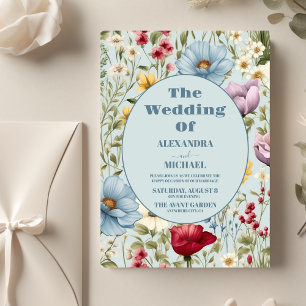 Budget Whimsical Wildflower Meadow Wedding