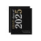 Budget White Gold Text 2025 Grad Announcement