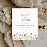 Budget Wildflower Terracotta Botanical Wedding<br><div class="desc">Set the tone for your wildflower Terracotta botanical wedding with enchanting invitation suites. The perfect way to announce your big day to your friends and family, these invitations will give your guests a sneak peek of the botanical beauty that awaits them. The invitation suite should reflect the beauty of the...</div>