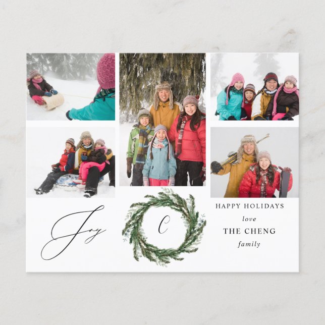 Budget Wreath Joy 5 Photo - for Small & Large Flyer (Front)