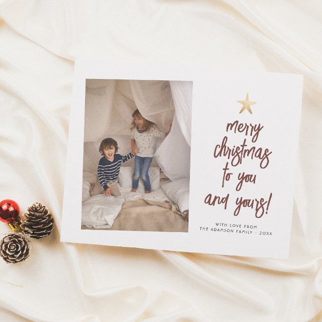 Budget You & Yours Boho 2 Photo Christmas Holiday (Creator Uploaded)