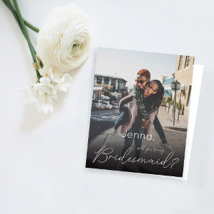 Budget Your Photo Will You Be My Bridesmaid?