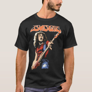 Budgie Band Burke Shelley Guitar T-Shirt