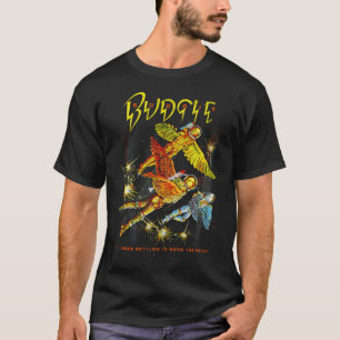 Budgie Band If I Were Brittania I'd Waive The Rule T-Shirt