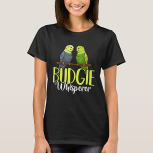 Budgie Bird Budgerigar Parakeet Cage T-Shirt
