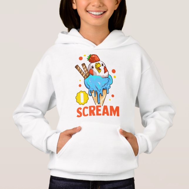 Budgie bird Icecream (Front)