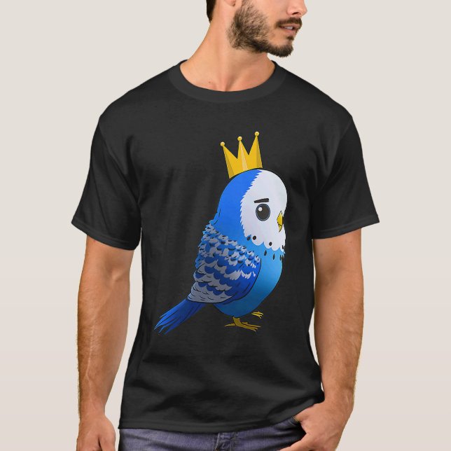 Budgie Bird Parakeet For Budgerigar Owner  7 T-Shirt (Front)