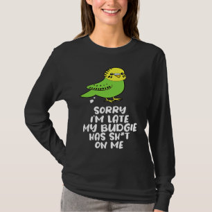 Budgie Bird Parakeet For Budgerigar Owner 8 T-Shirt