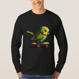 Budgie Bird Parakeet For Budgerigar Owner T-Shirt