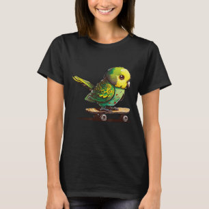 Budgie Bird Parakeet For Budgerigar Owner T-Shirt