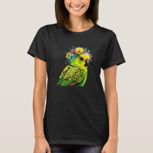 Budgie Bird Parakeet For Budgerigar Owner T-Shirt