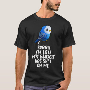 Budgie Bird Parakeet For Budgerigar Owner T-Shirt