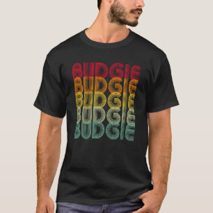 Budgie Bird Retro Vintage Budgie T-Shirt