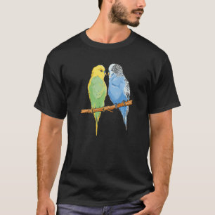 Budgie Birds Budgerigar Parakeet Owner Mum Women K T-Shirt