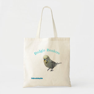 Budgie Bonkers tote Bag