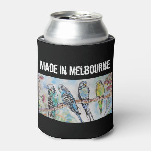 Budgie Budgerigar Bird Made In Melbourne Birds Can Cooler