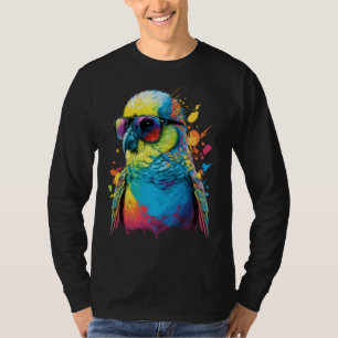 Budgie Budgerigar Parakeet Bird  4 T-Shirt