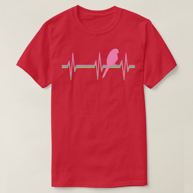 Budgie Budgerigar Parakeet T-Shirt (Design Front)
