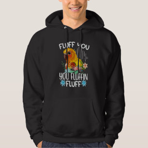 Budgie   Colorful Cute Bird Meme Parrot Mom Dad Hoodie