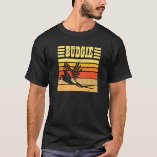 Budgie Colorful Cute Bird Meme Parrot Mom Dad T-Shirt