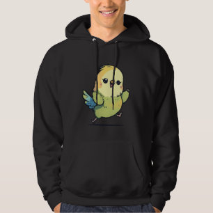 Budgie Dabbing Budgerigar Parakeet Bird Dab Dance  Hoodie