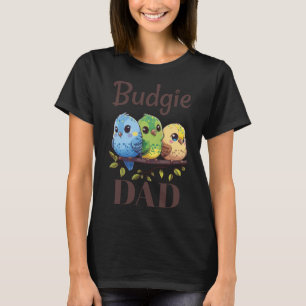 Budgie Dad Budgerigar Parakeet Bird Pullover Hoodi