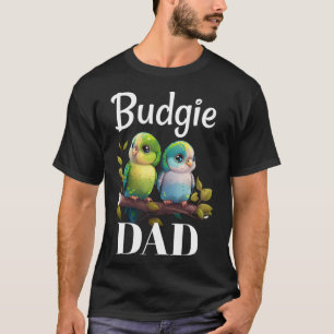 Budgie Dad Budgerigar Parakeet Bird Pullover Hoodi
