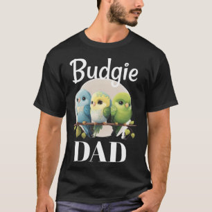 Budgie Dad Budgerigar Parakeet Bird Pullover Hoodi