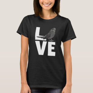 Budgie For Men Women Budgerigar Parrot Puffin Para T-Shirt