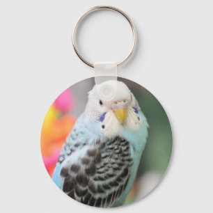 Budgie Key Ring