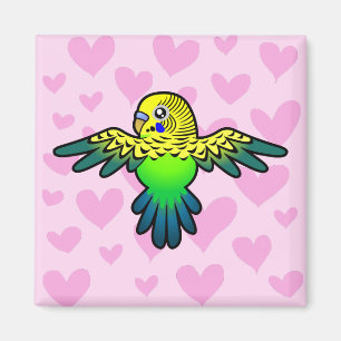 Budgie Love Magnet
