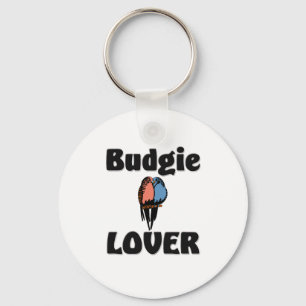Budgie Lover Key Ring