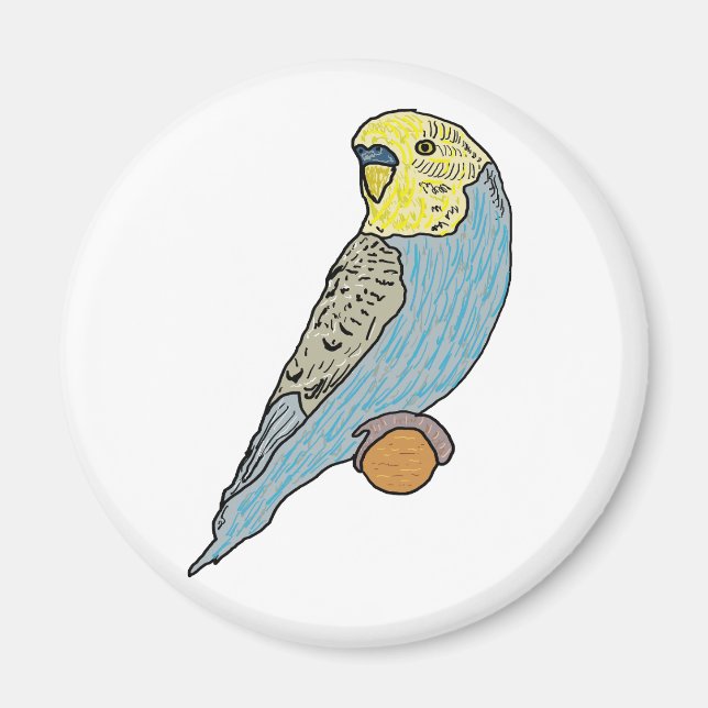 Budgie Magnet (Front)