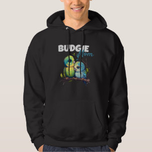 Budgie Mom Budgerigar Parakeet Bird 60 Hoodie