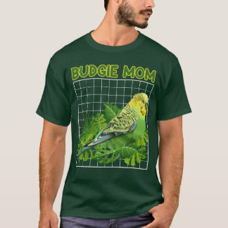 Budgie Mum Bird lover Aviary Birds Owner boy vinta T-Shirt