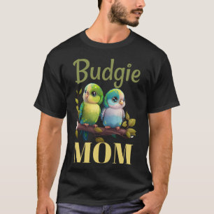 Budgie Mum Budgerigar Parakeet Bird Pullover Hoodi