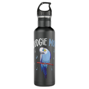 Budgie Mum Parakeet Budgerigar Womens Funny 710 Ml Water Bottle