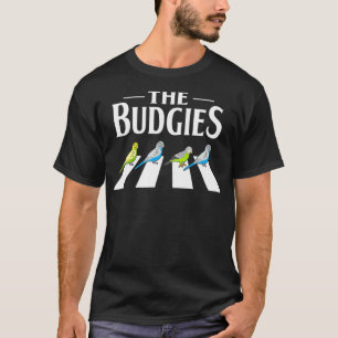 Budgie Parakeet Bird Design for a Budgerigar Owner T-Shirt