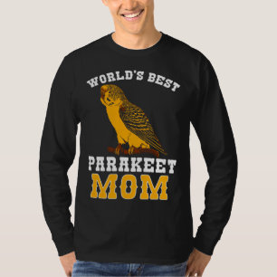 Budgie Parakeet Mom Budgerigar T-Shirt