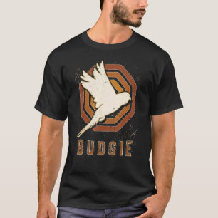 Budgie Vintage Retro Classic Animal Love T-Shirt