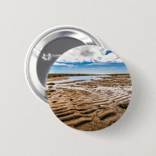 Budir Beach, Iceland 6 Cm Round Badge
