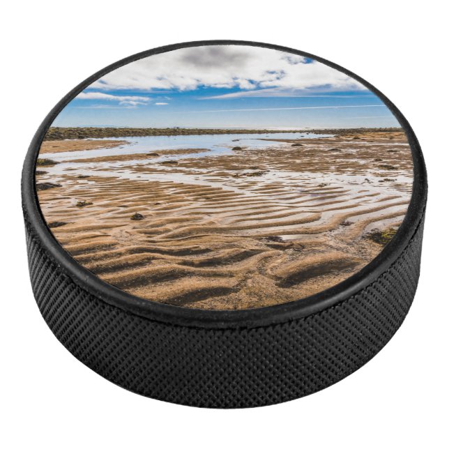 Budir Beach, Iceland Hockey Puck (3/4)