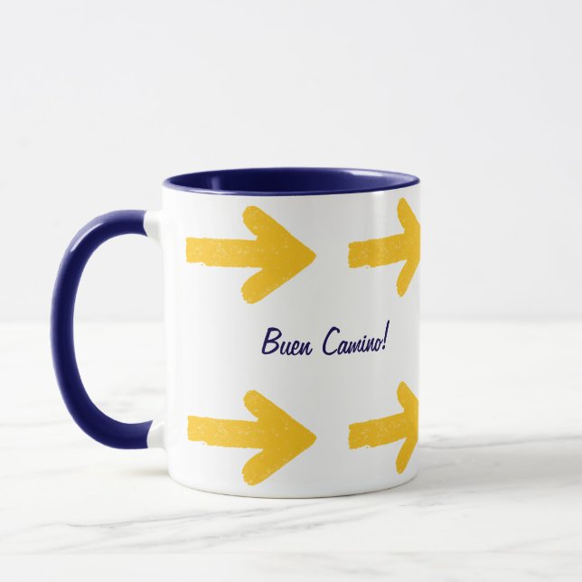 Buen Camino Arrow Mug (Left)