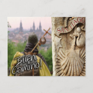 Buen Camino ! Camino de Santiago de Compostelo...t Postcard