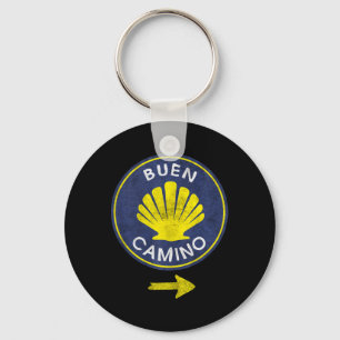 Buen Camino Shell El Camino De Santiago De Compost Key Ring