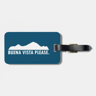 Buena Vista Please Luggage Tag