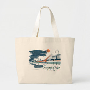 Buenos Aires, Argentina Architecture travel city Large Tote Bag